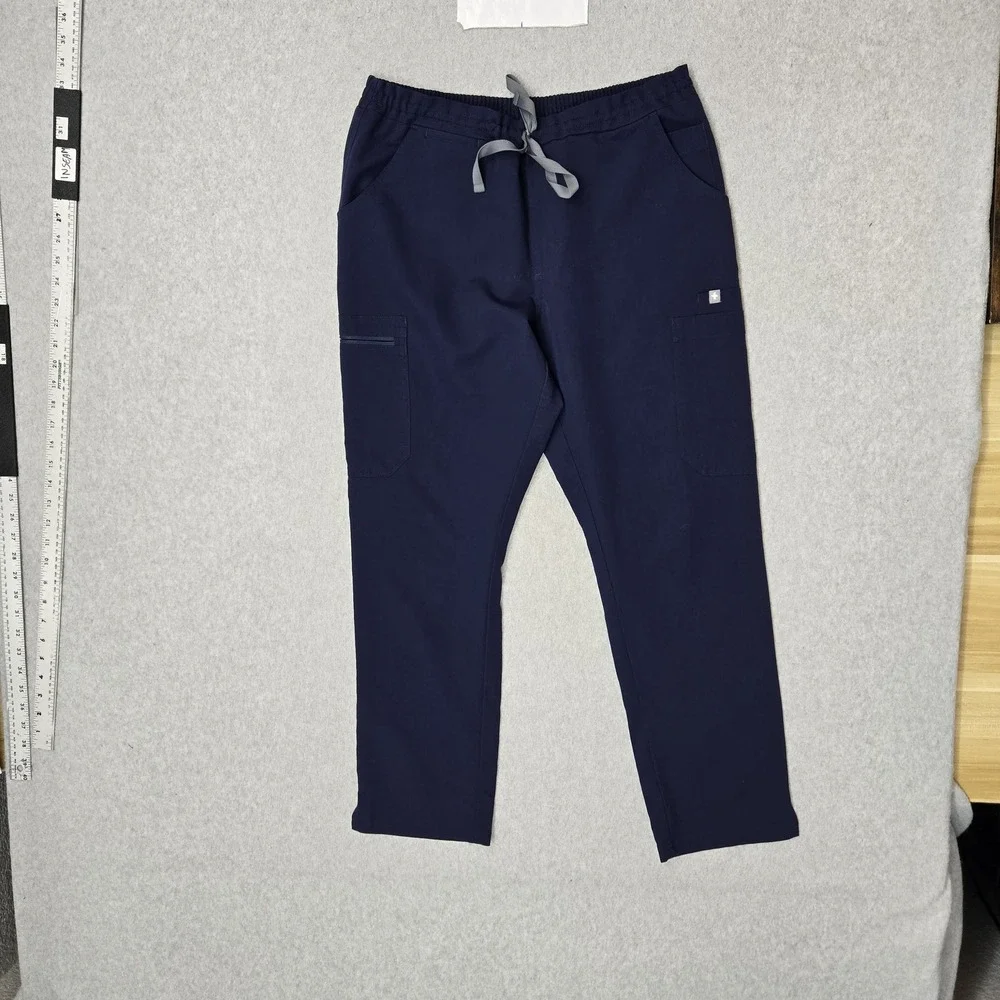 FIGS Women Scrub Pants M/P Blue Yola Skinny Technical Collection PO 1616 READ